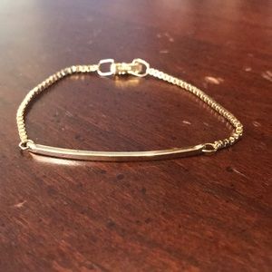 Avon Vintage Goldtone Bar Bracelet